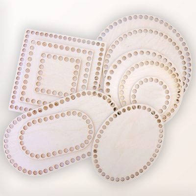 Podloge za pletene korpice