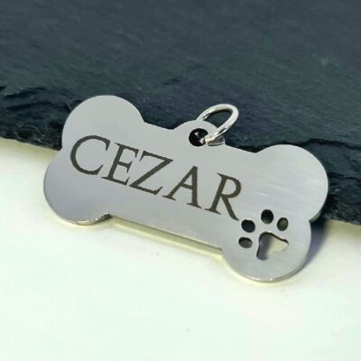 Privezak za pse „Koska sa šapicom“