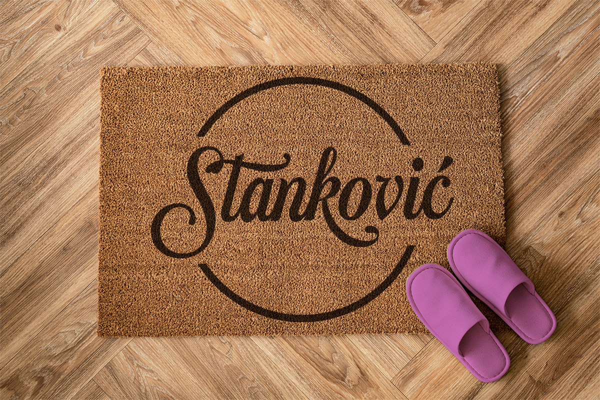 Personalizovani otirači „Krug“