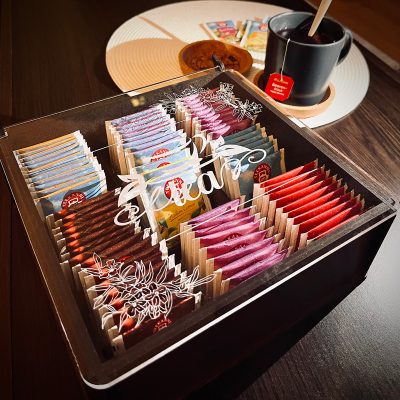 Kutija za čaj Premium - drvena kutija sa čajem