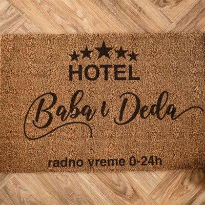 Otirač „Hotel baba i deda“