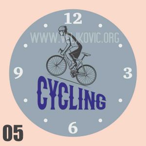 Personalizovani zidni sat – 01 Lov