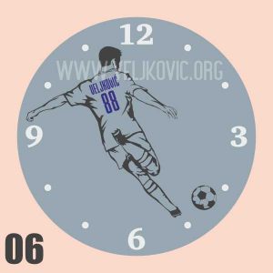 Personalizovani zidni sat – 01 Lov