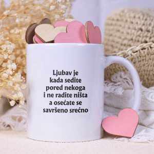 Personalizovana šolja „Dan zaljubljenih“ – Zauvek